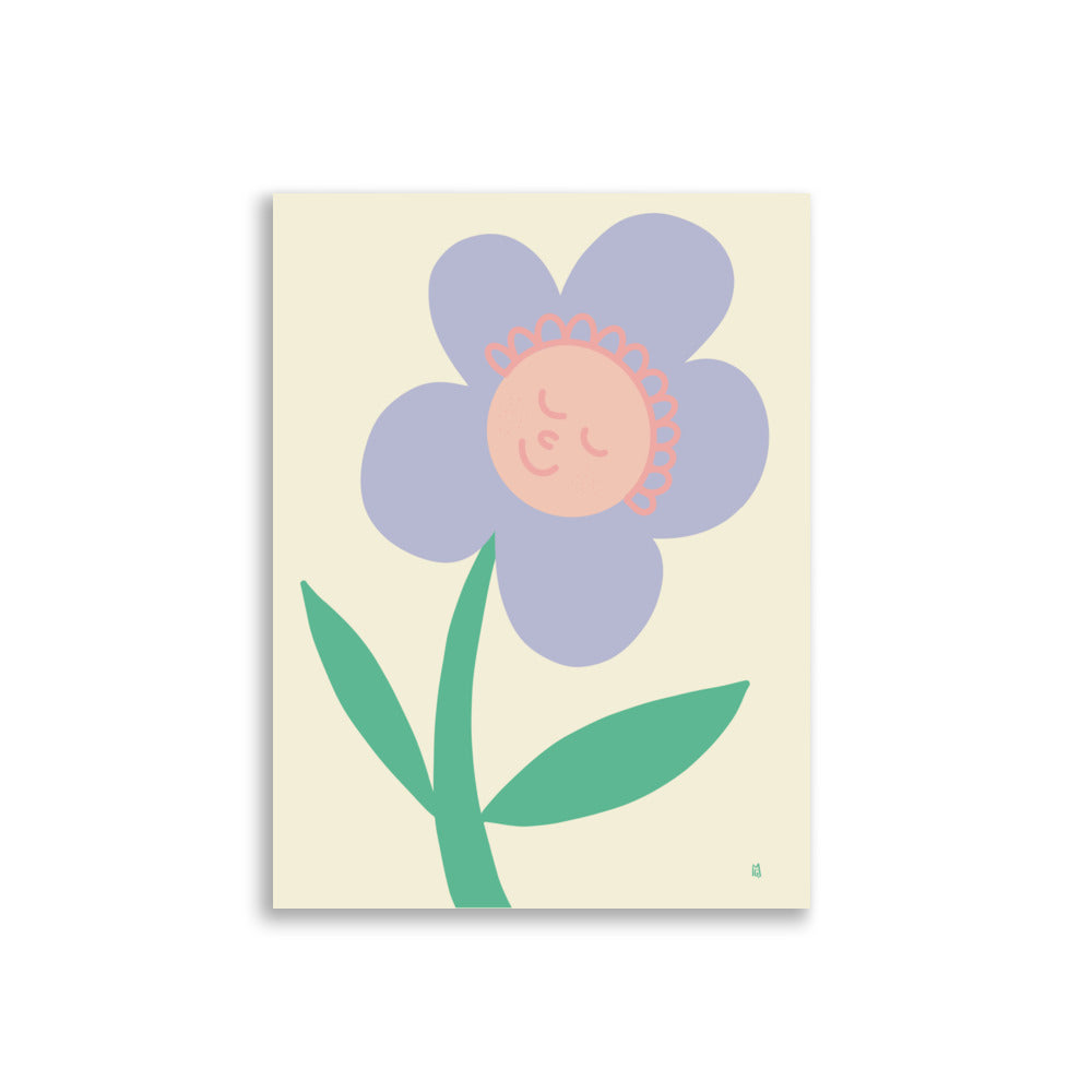 alt="Póster infantil Primavera en papel mate grueso – decoración divertida y original para habitación de niños"