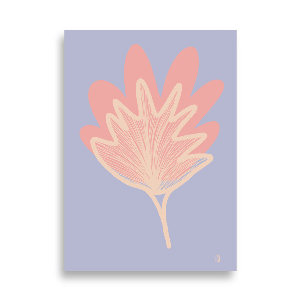 alt="Póster infantil Mi planta en papel mate grueso – decoración divertida y original para habitación de niños"