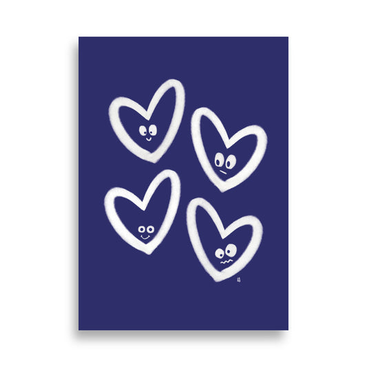 alt=Poster Coeurs rieurs - m