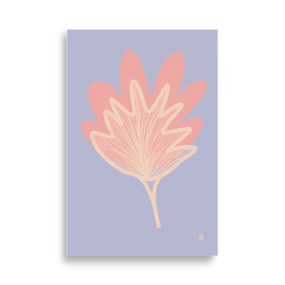alt="Póster infantil Mi planta en papel mate grueso – decoración divertida y original para habitación de niños"