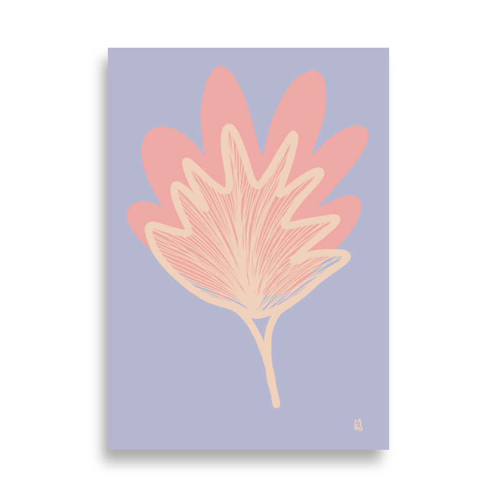 alt="Póster infantil Mi planta en papel mate grueso – decoración divertida y original para habitación de niños"