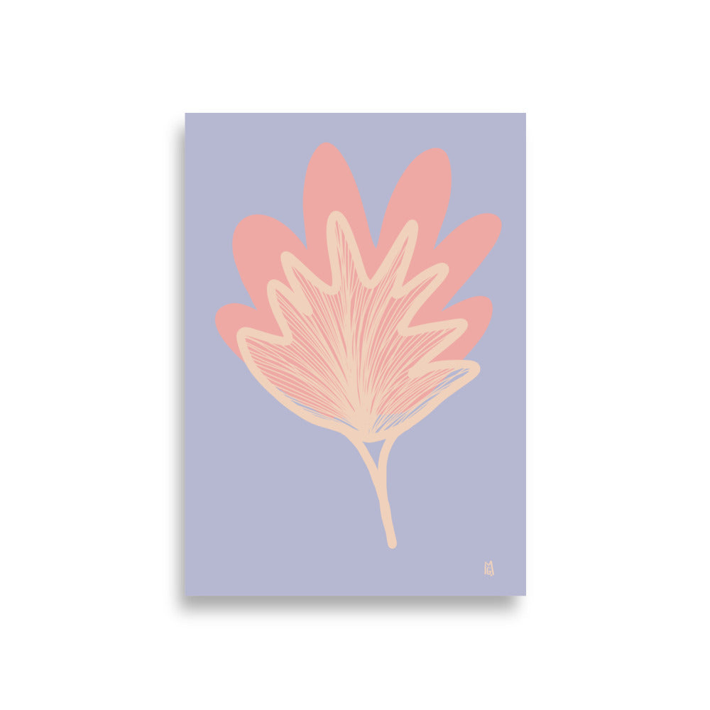 alt="Póster infantil Mi planta en papel mate grueso – decoración divertida y original para habitación de niños"