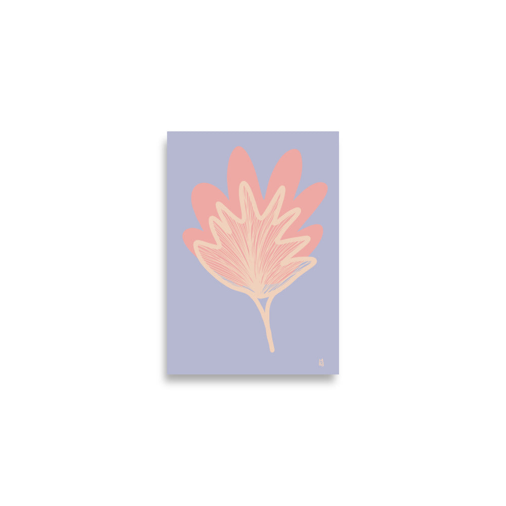 alt="Póster infantil Mi planta en papel mate grueso – decoración divertida y original para habitación de niños"