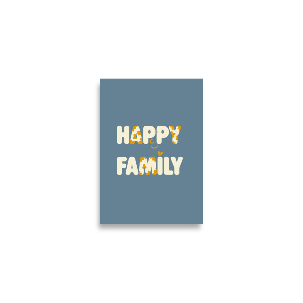 Lámina infantil Happy Family