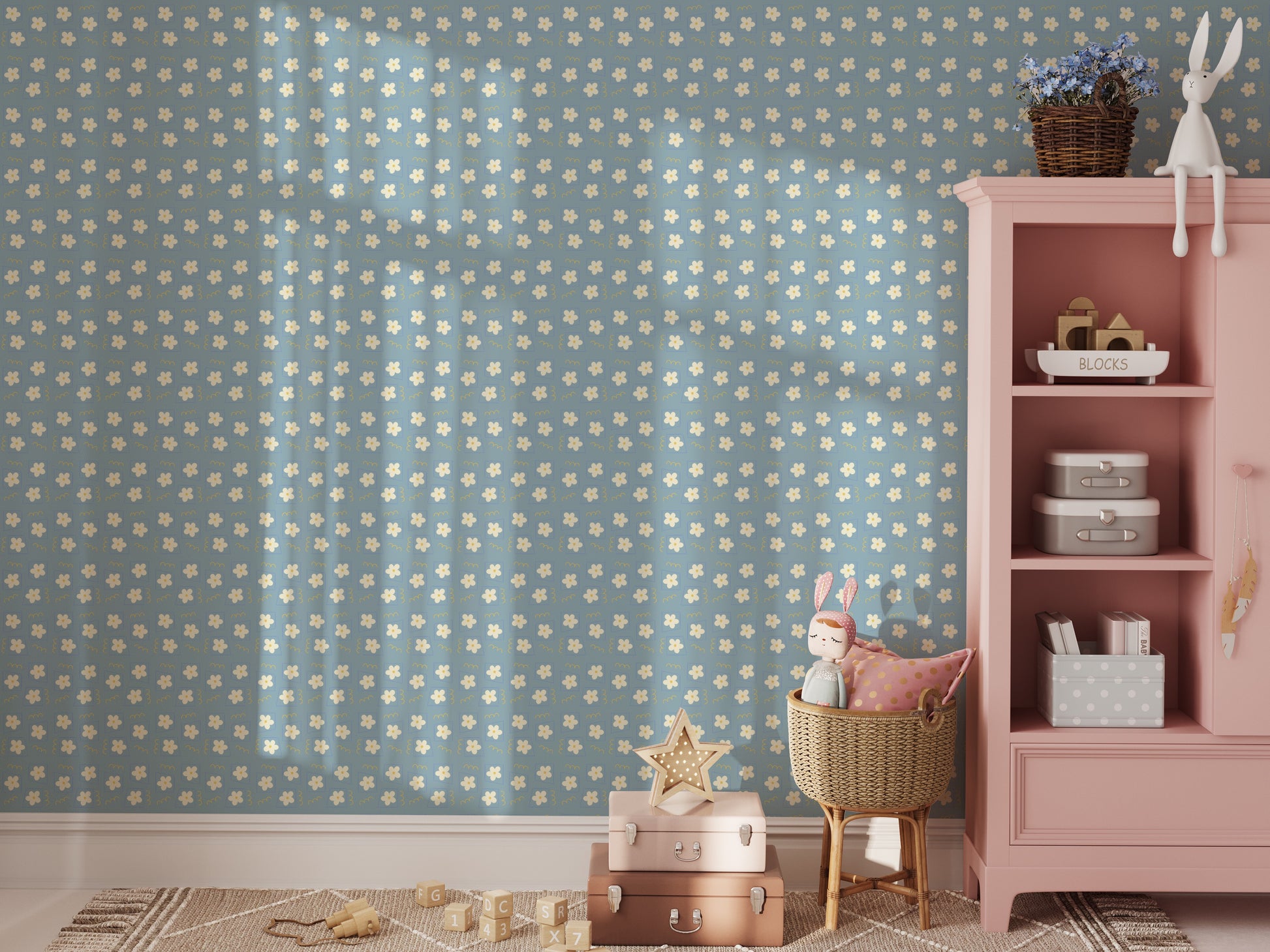 Papel pintado - Marguerite - Tradicional