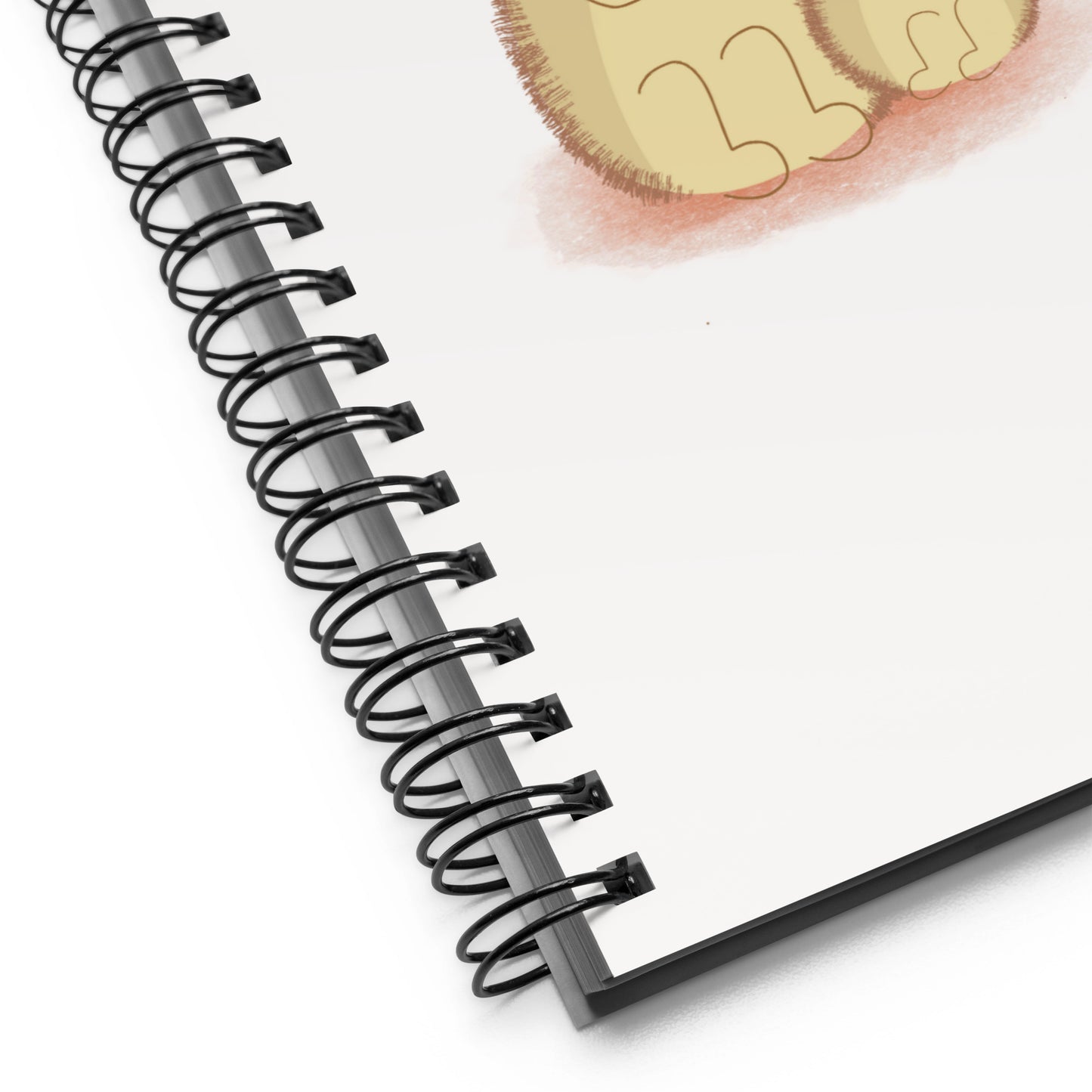 alt="Libreta Mamá y Peque – cuaderno creativo de anillas con diseño floral, 100 páginas punteadas para embarazo, recetas o journaling"