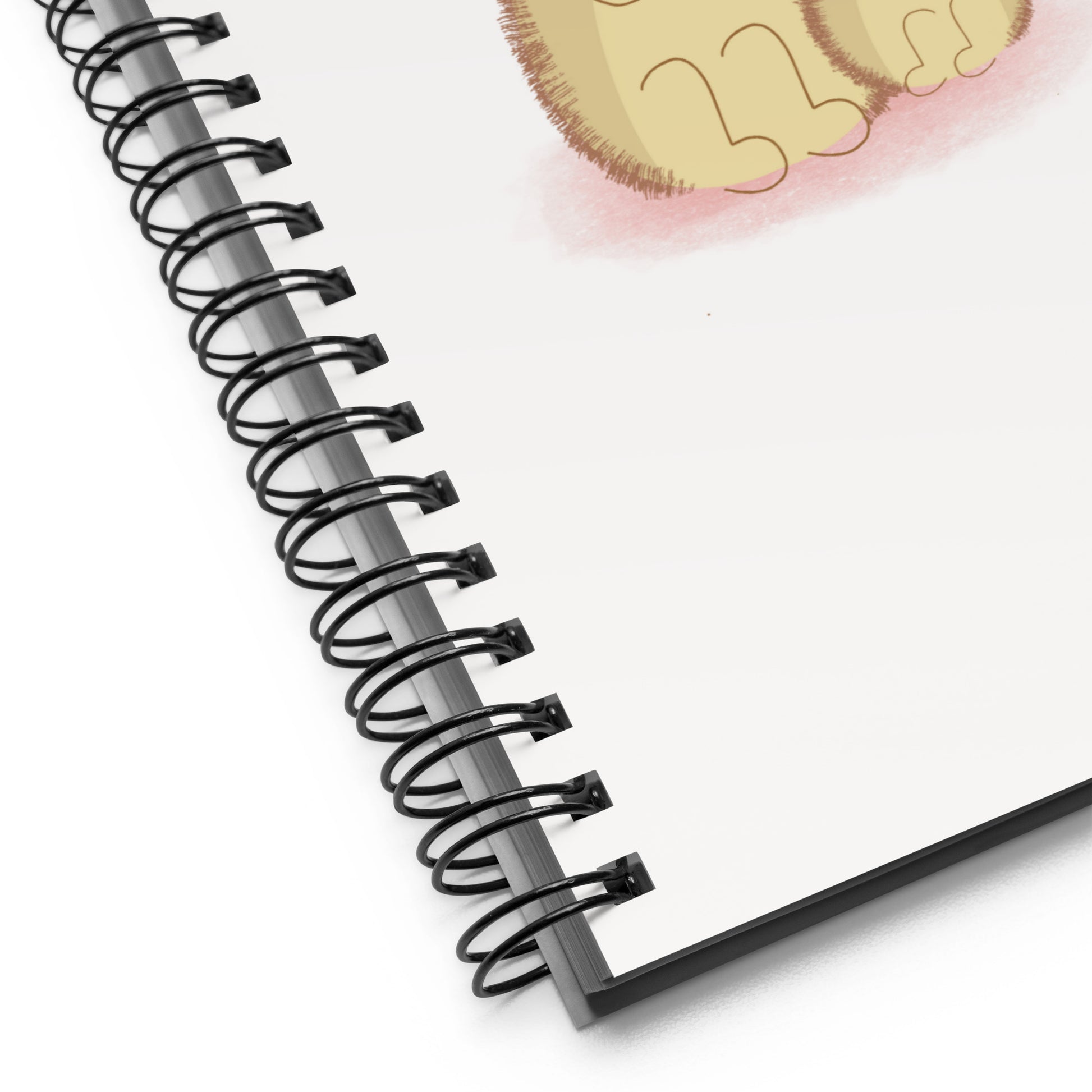 alt="Libreta Mamá y peque – cuaderno creativo de anillas con diseño floral, 100 páginas punteadas para embarazo, recetas o journaling"