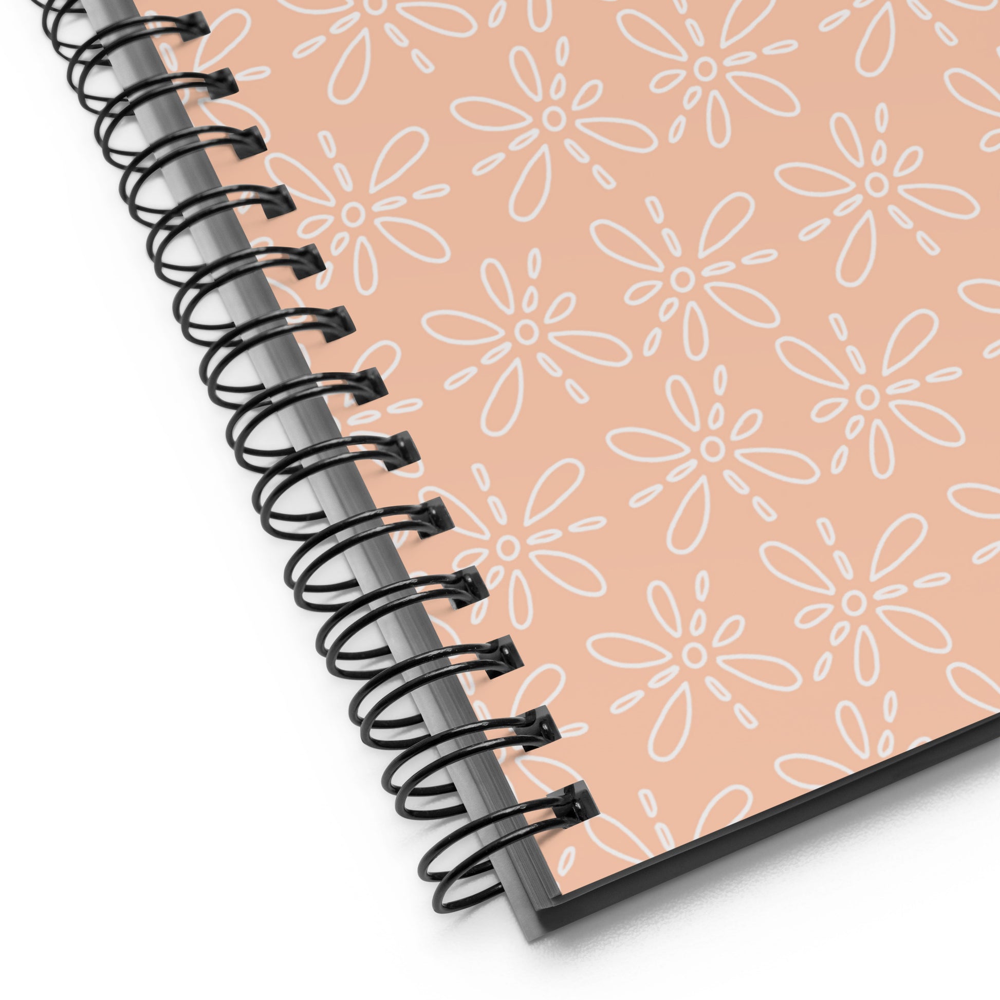 alt="Libreta Lola (A) – cuaderno creativo de anillas con diseño floral, 100 páginas punteadas para embarazo, recetas o journaling"