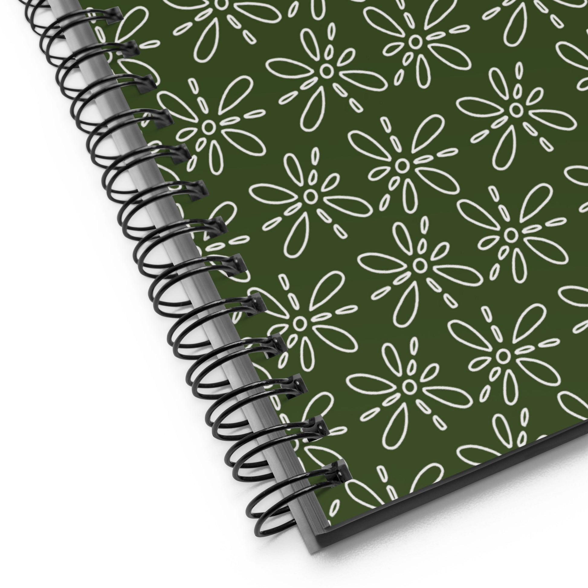 alt="Libreta Lola (B) – cuaderno creativo de anillas con diseño floral, 100 páginas punteadas para embarazo, recetas o journaling"